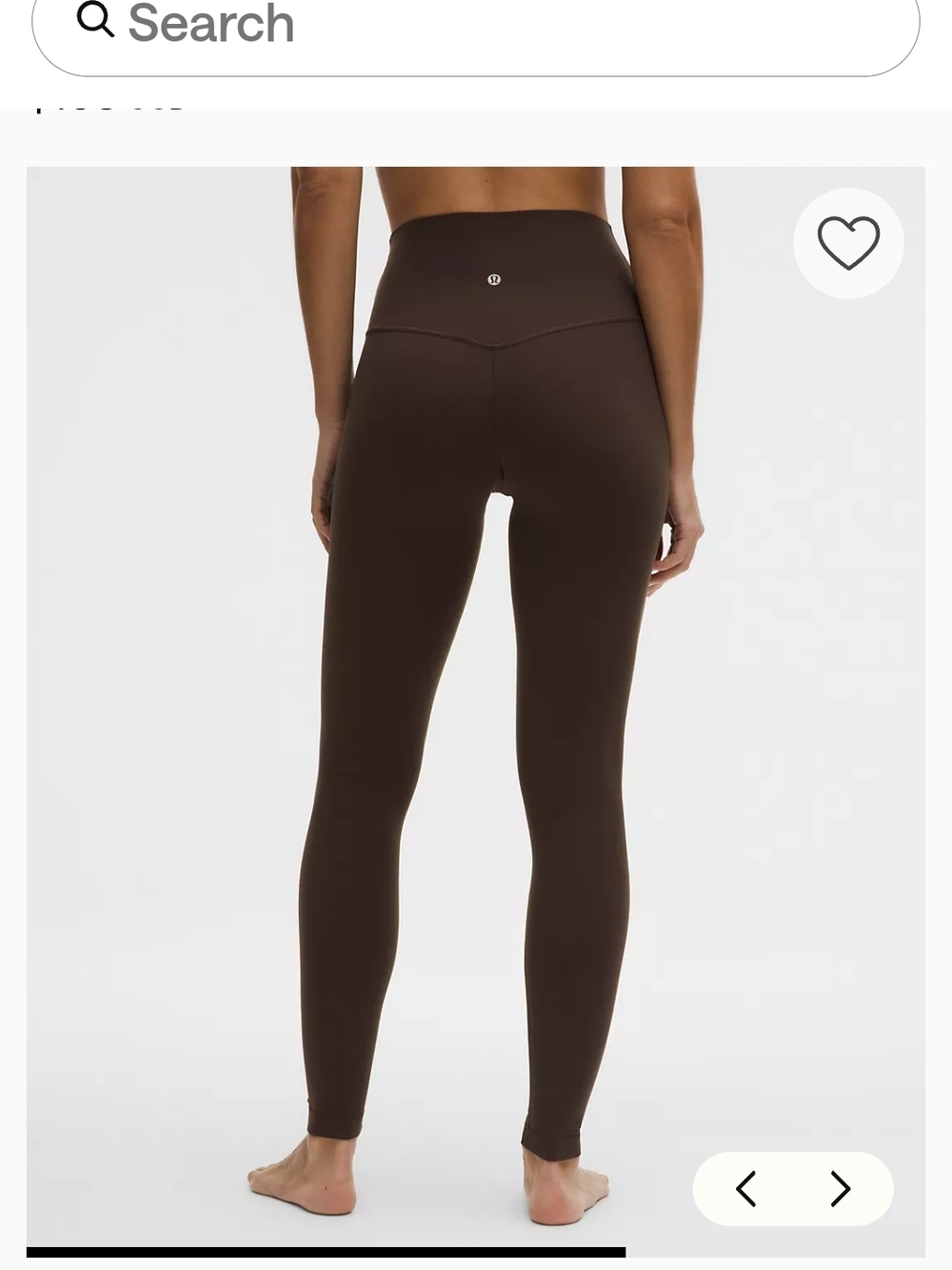 Lululemon Align Leggings 28" Brown